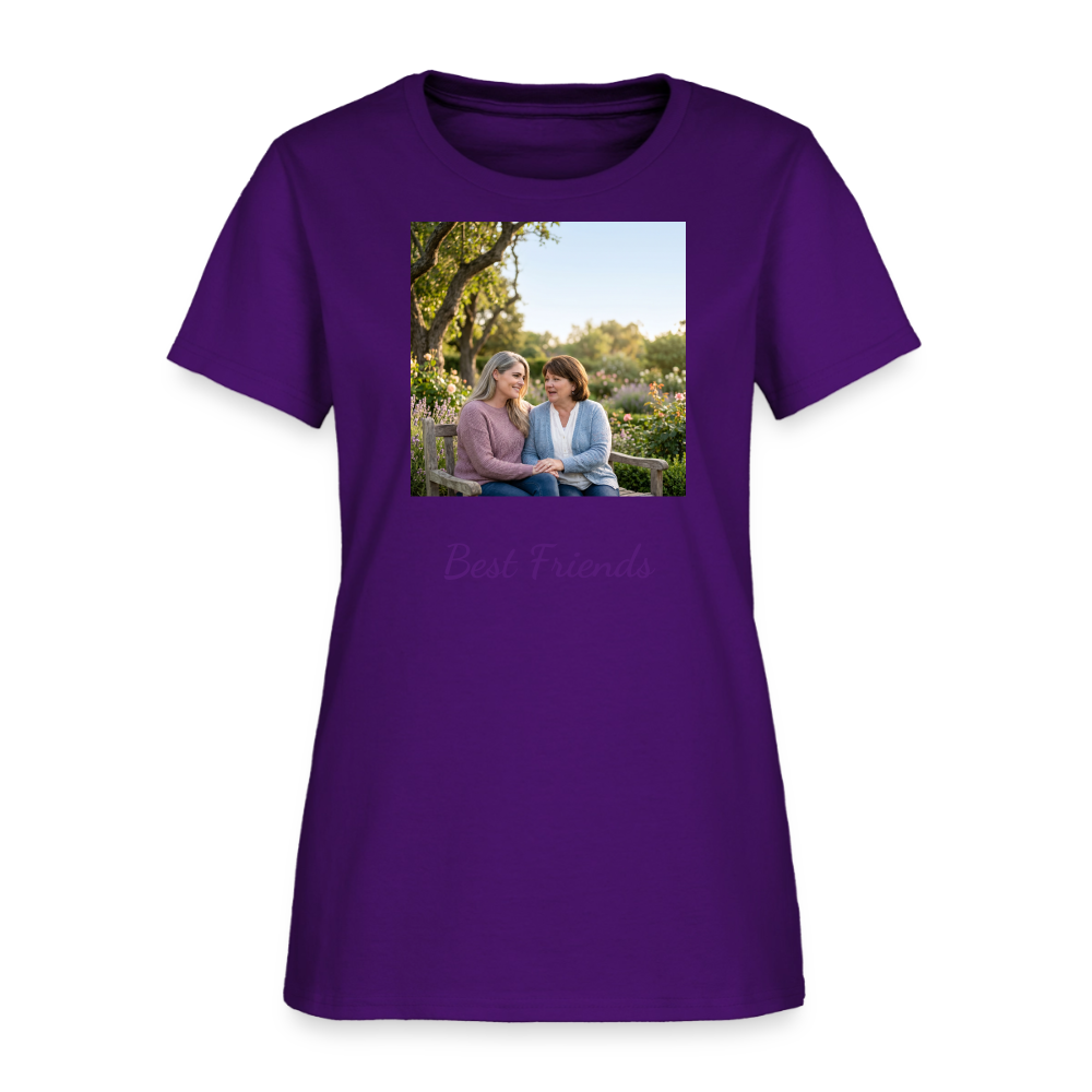Best Friends | Women's T-Shirt - purple