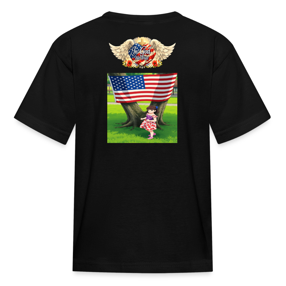 Memorial Day — "Your Sacrifice is Never Forgotten" Kid's | T-Shirt - black