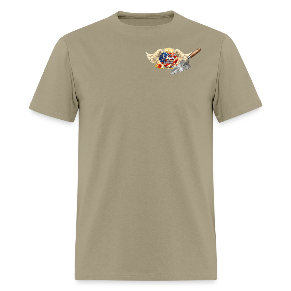 "Building the Future" | Masonry & Bricklayer Men's T-Shirt - khaki