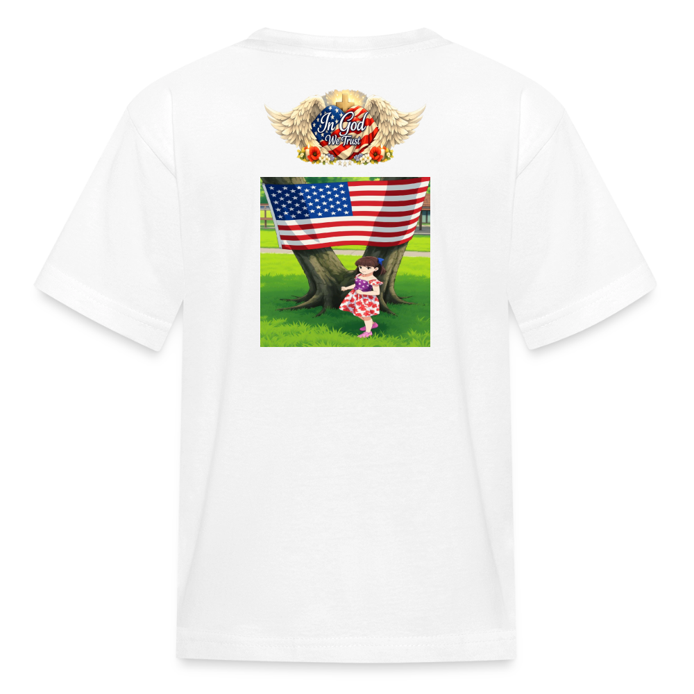 Memorial Day — "Your Sacrifice is Never Forgotten" Kid's | T-Shirt - white