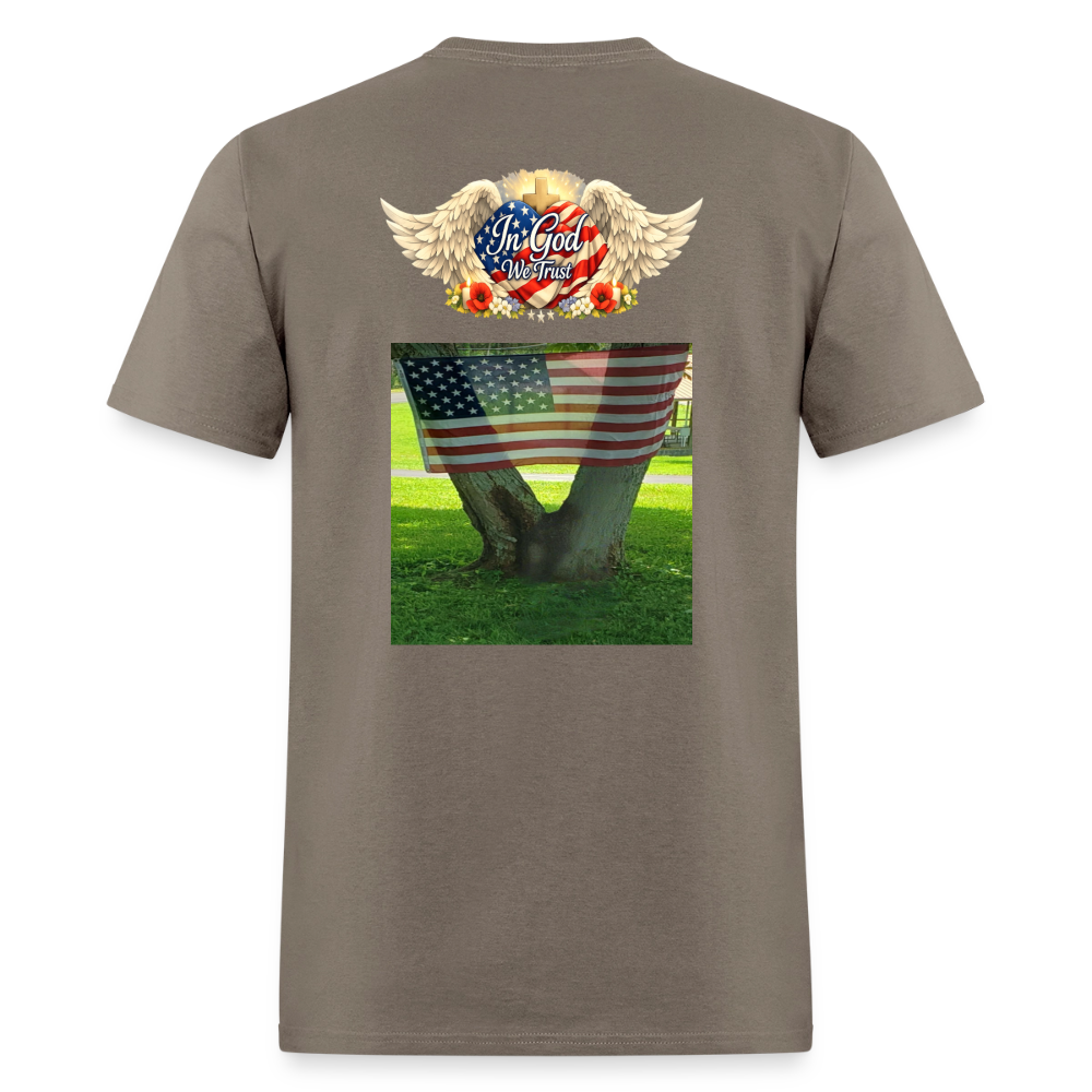 Memorial Day — "Your Sacrifice is Never Forgotten" | Men's T-Shirt — Classic Edition - safari