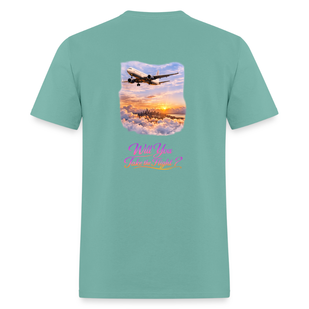 Jesus Paid the Fair | Men's T-Shirt | GILDAN 5000 - aquatic