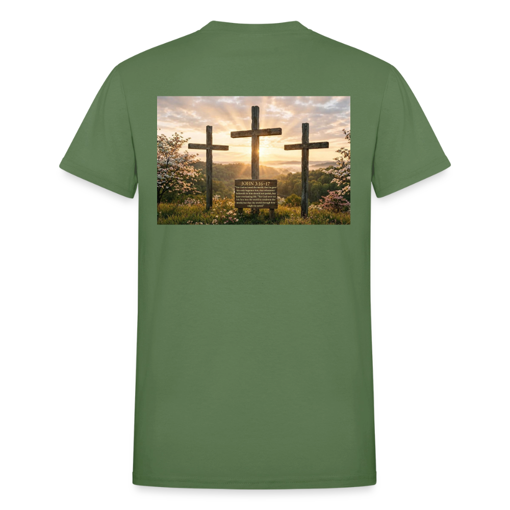 Gildan Ultra Cotton Adult T-Shirt - military green