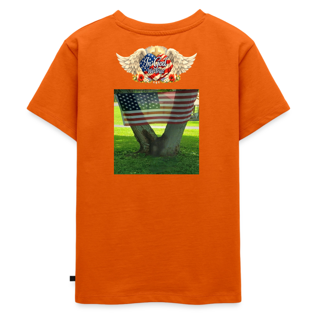 Memorial Day - " Your Sacrifice is Never Forgotten" | Toddler T-Shirt - Classic Edition - orange 