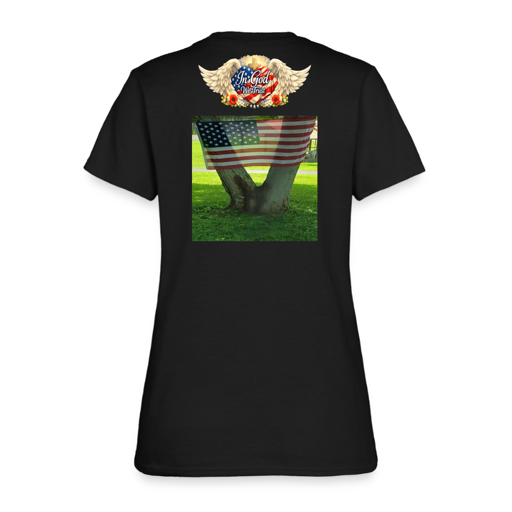Memorial Day — "Your Sacrifice is Never Forgotten" | Women's T-Shirt — Classic Edition - black