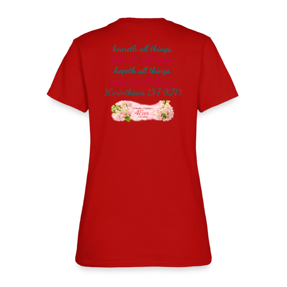 Best Friends | Women's T-Shirt - red