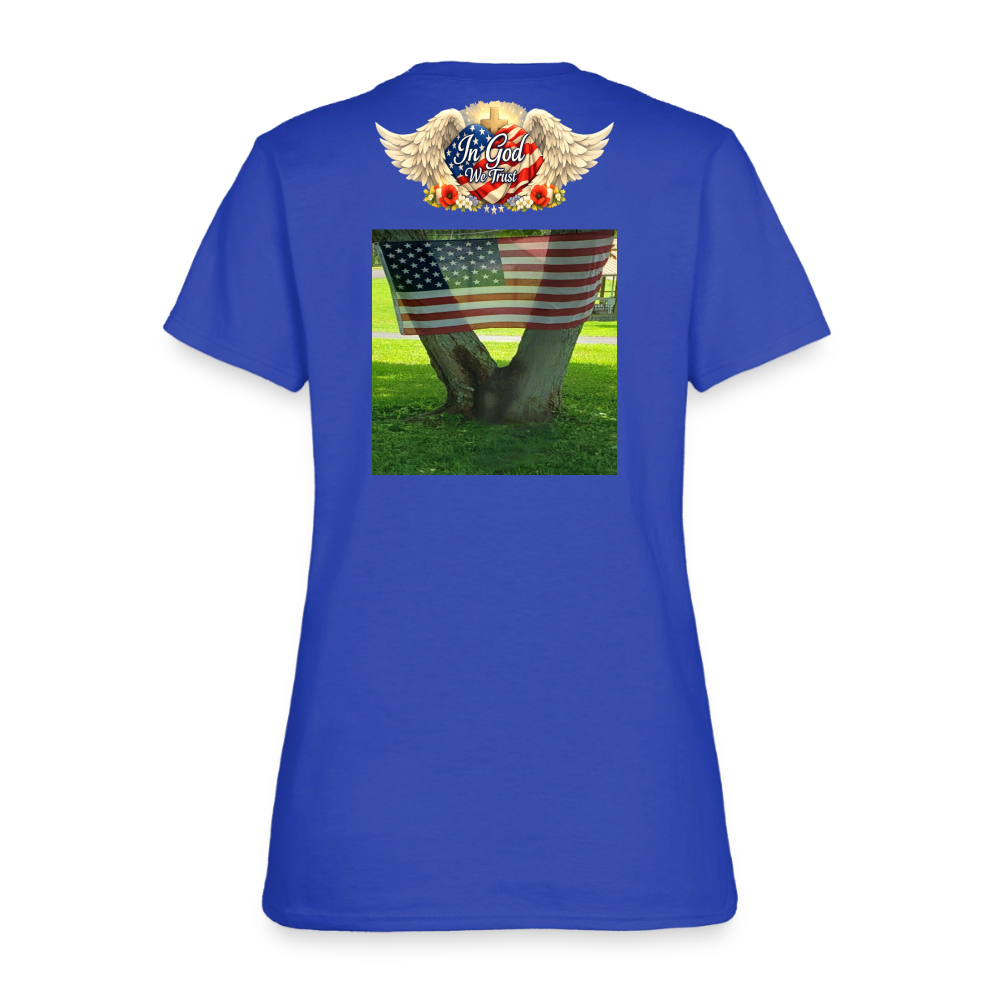 Memorial Day - Your Sacrifice is Never Forgotten | Women's T-Shirt - Classic Edition - royal blue