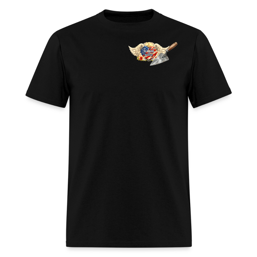 "Building the Future" | Masonry & Bricklayer Men's T-Shirt - black