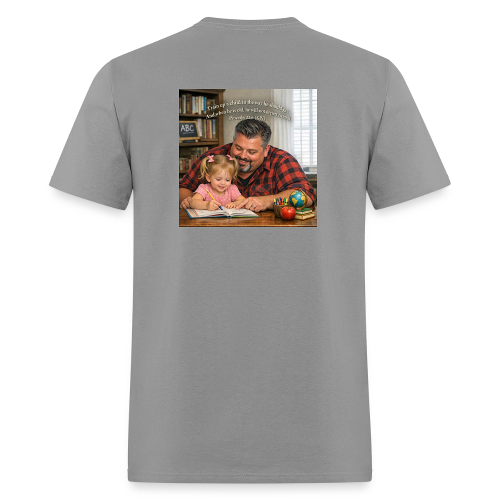 Homeschool Pawpaw | Men's T-Shirt | GILDAN 5000 - rock