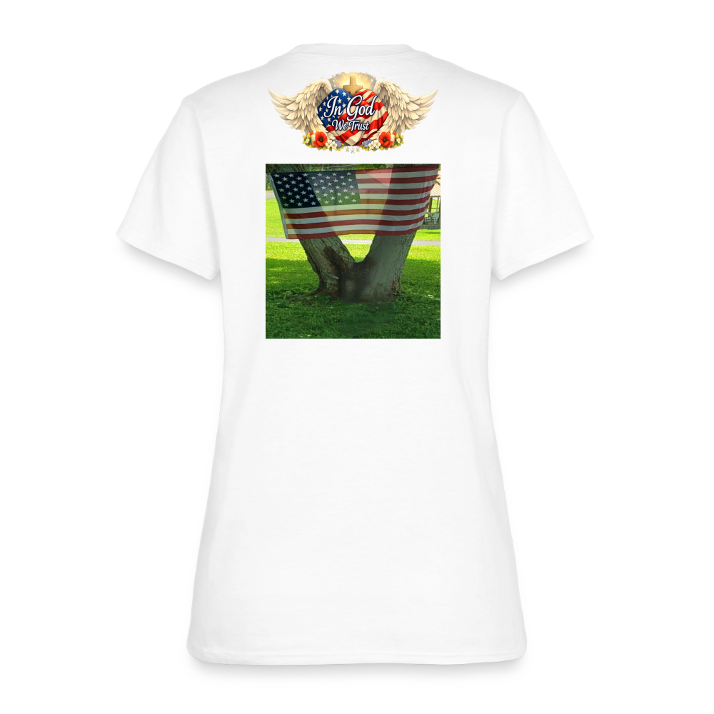Memorial Day - Your Sacrifice is Never Forgotten | Women's T-Shirt - Classic Edition - white