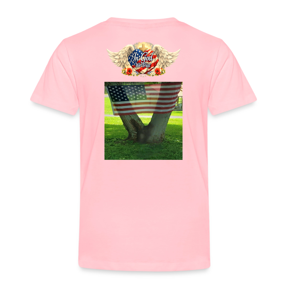 Memorial Day - " Your Sacrifice is Never Forgotten" | Toddler T-Shirt - Classic Edition - pink
