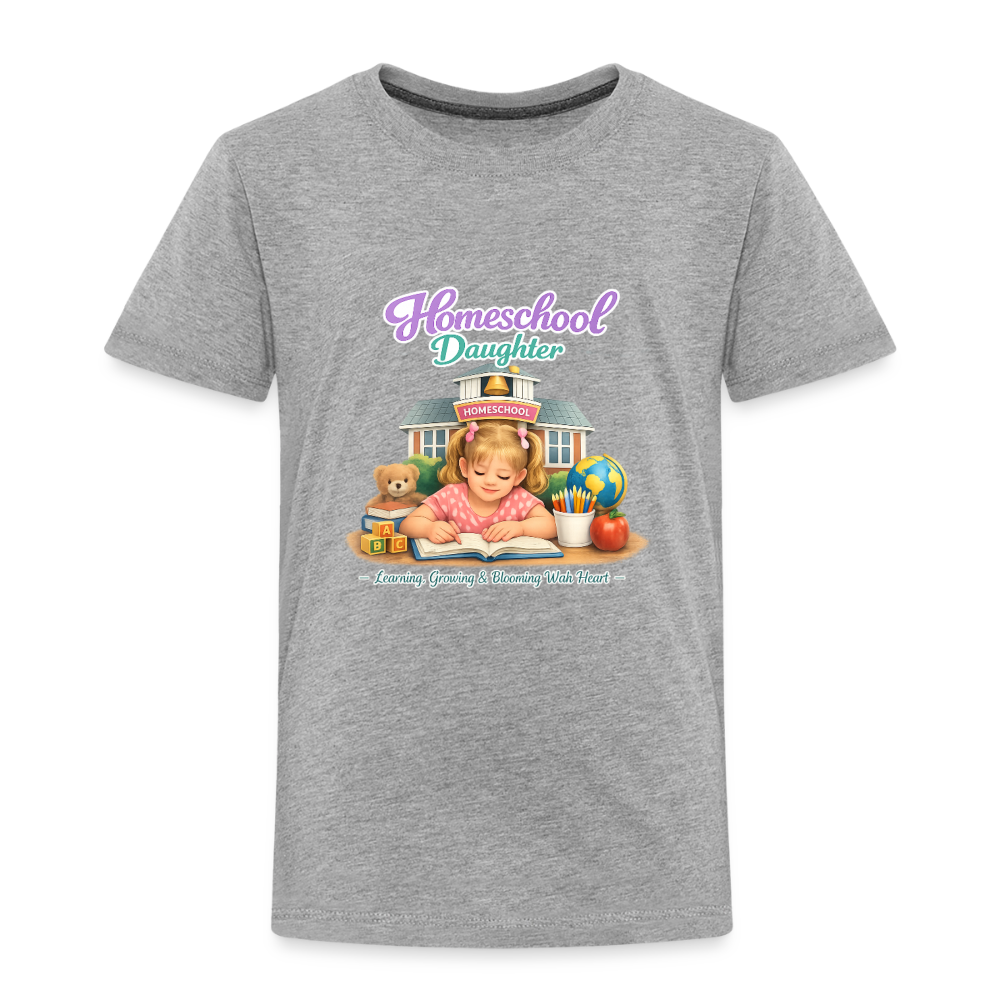 Homeschool Daughter | Girls' T-Shirt - heather gray