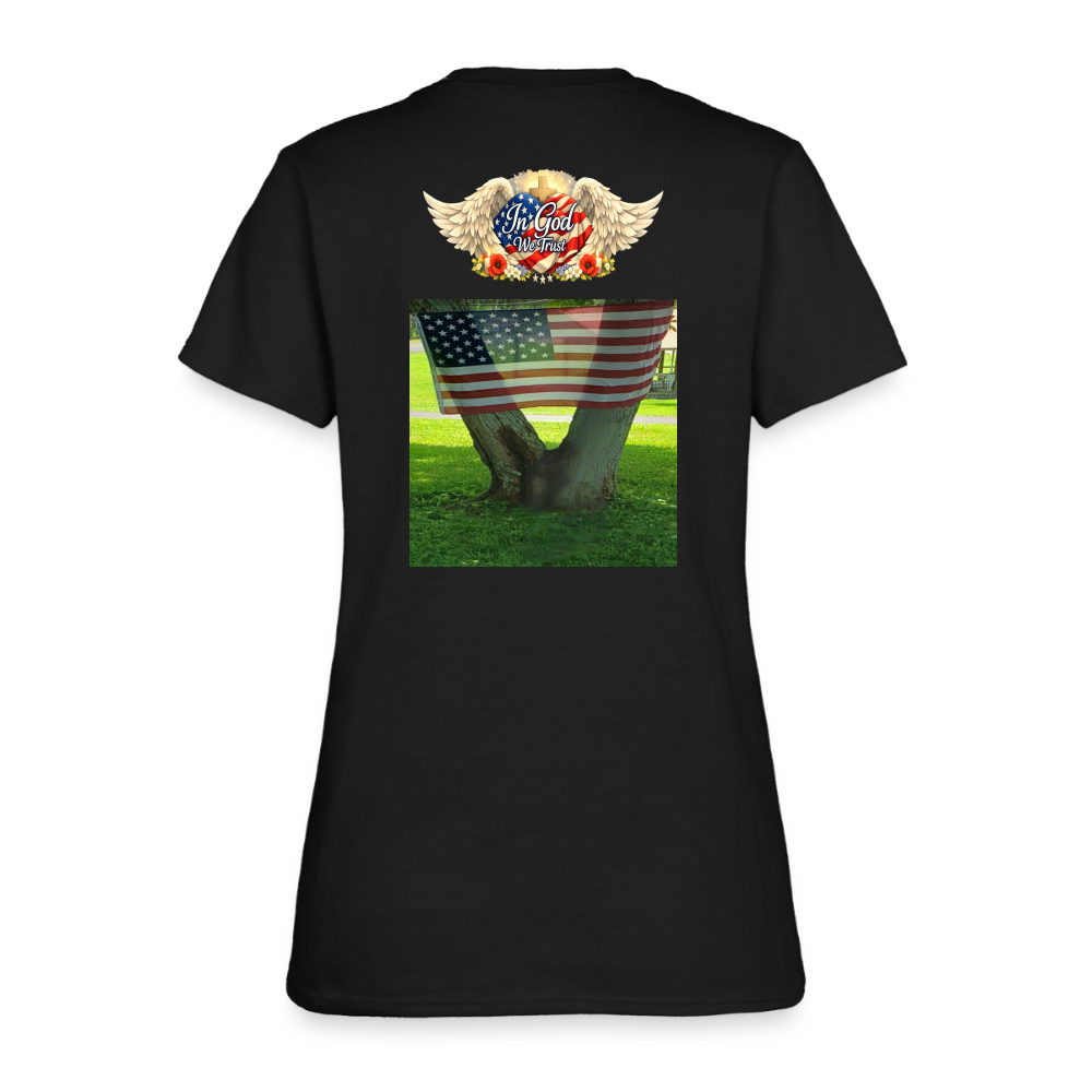 Memorial Day — "Your Sacrifice is Never Forgotten" | Women's T-Shirt — Classic Edition - black