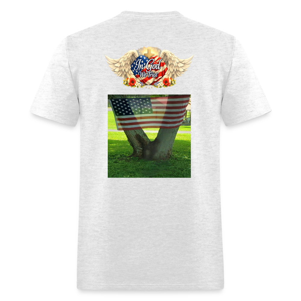 Memorial Day — "Your Sacrifice is Never Forgotten" | Men's T-Shirt — Classic Edition - light heather gray