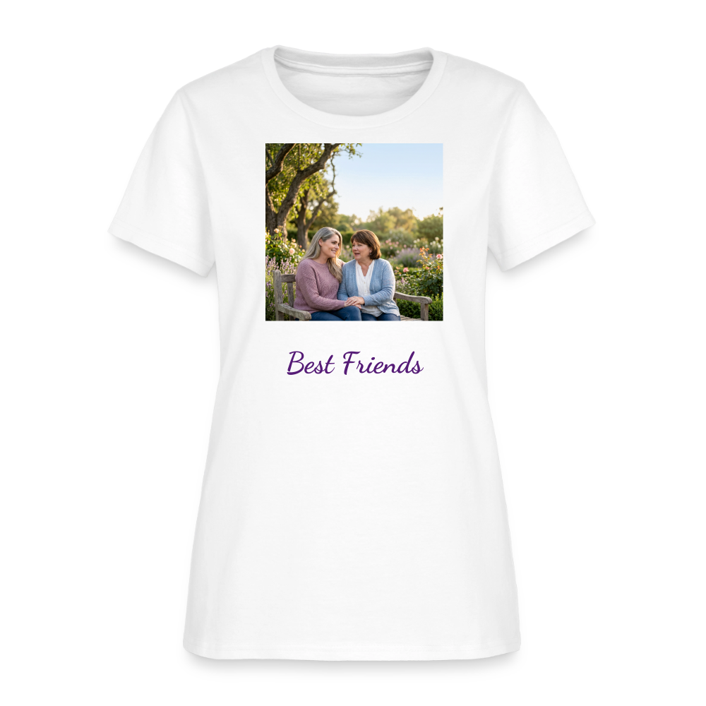 Best Friends | Women's T-Shirt - white