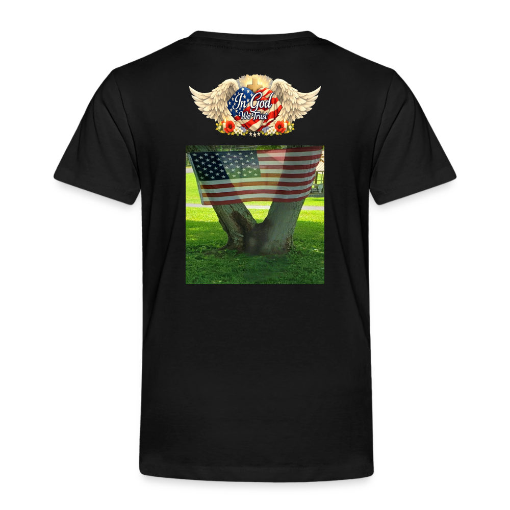 Memorial Day - " Your Sacrifice is Never Forgotten" | Toddler T-Shirt - Classic Edition - black