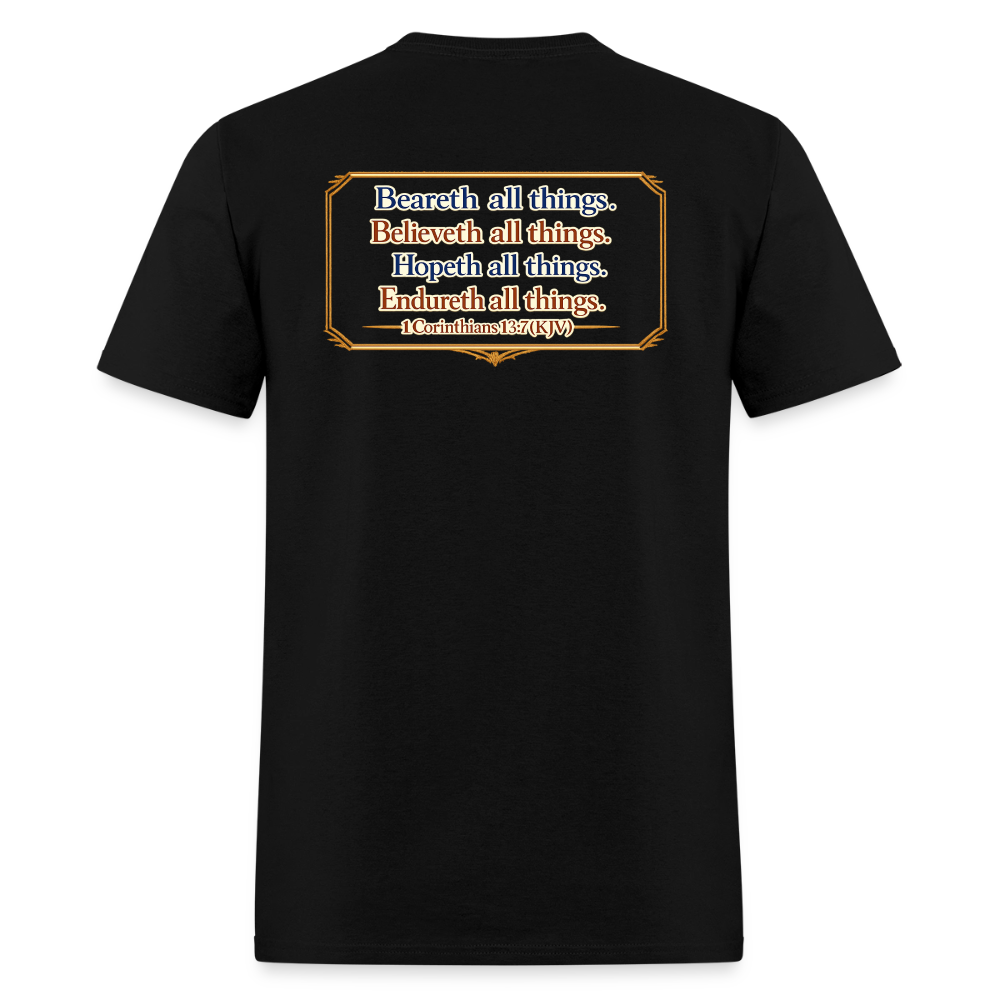 "Brotherhood of Friends" | Men's T-Shirt | GILDAN 5000 - black