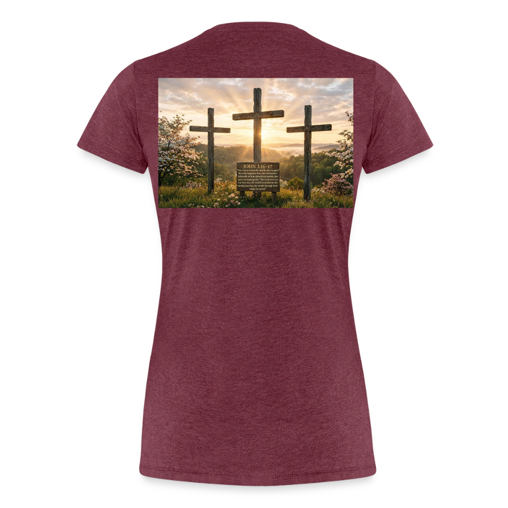 Women’s Premium T-Shirt - heather burgundy