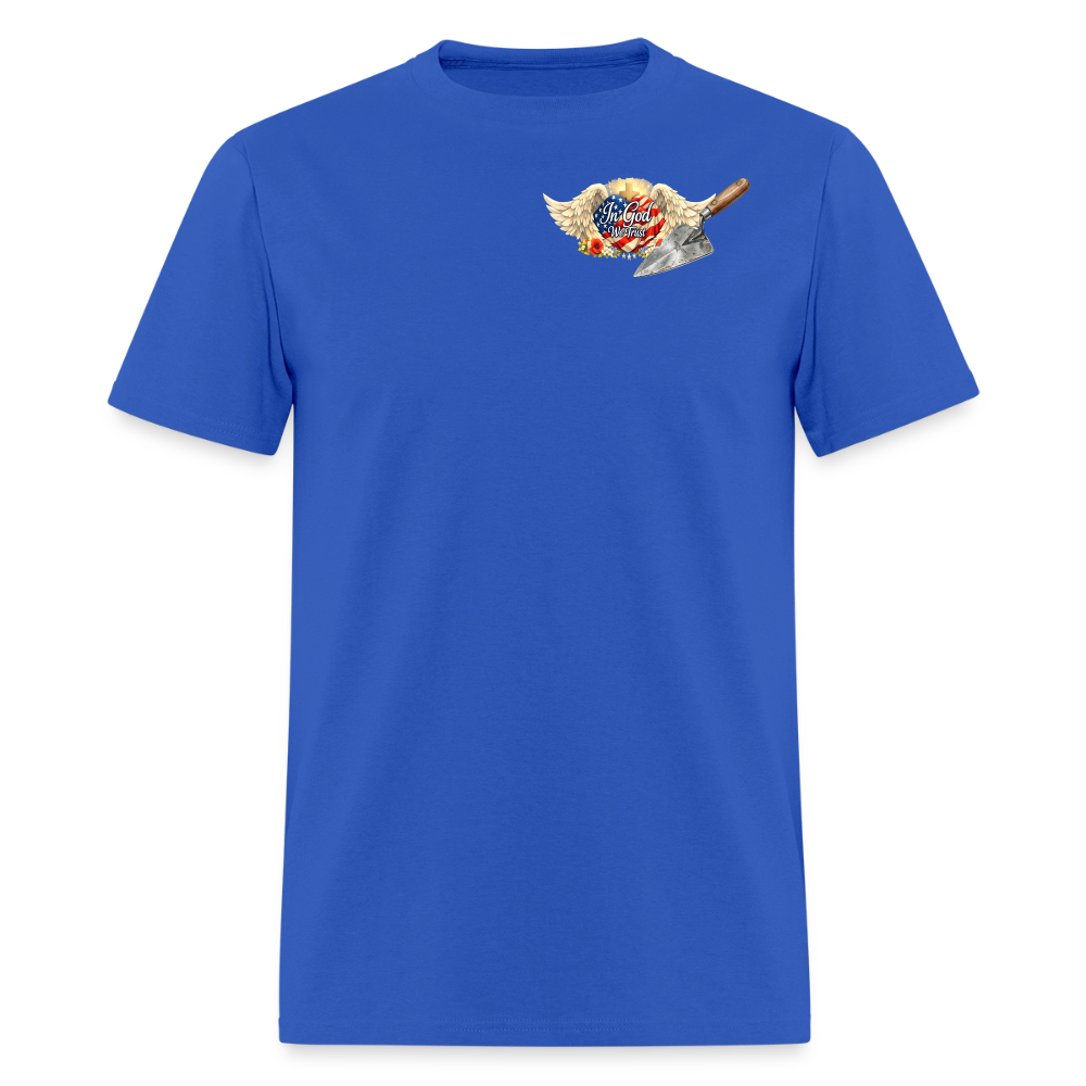 "Building the Future" | Masonry & Bricklayer Men's T-Shirt - royal blue
