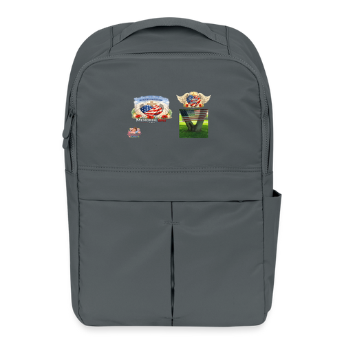 Memorial Day — "Your Sacrifice is Never Forgotten" | Matte Backpack | Classic Edition - mineral grey