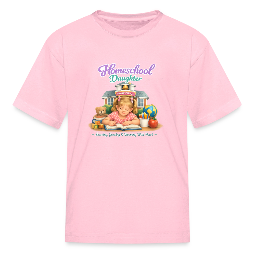 Homeschool Daughter | Girls' T-Shirt - pink
