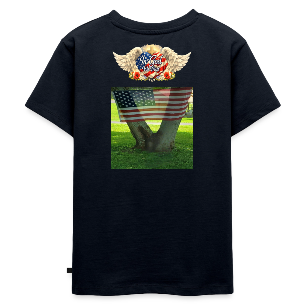 Memorial Day - " Your Sacrifice is Never Forgotten" | Toddler T-Shirt - Classic Edition - navy