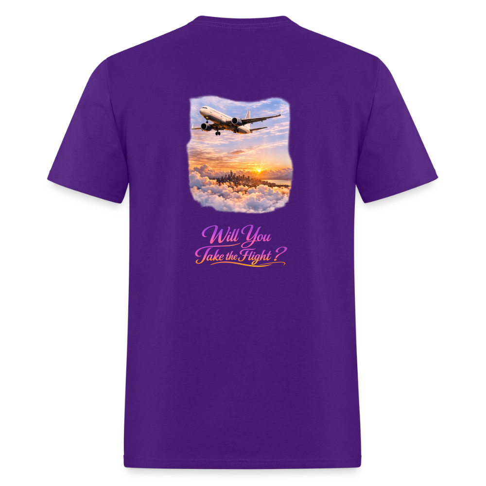 Jesus Paid the Fair | Men's T-Shirt | GILDAN 5000 - purple