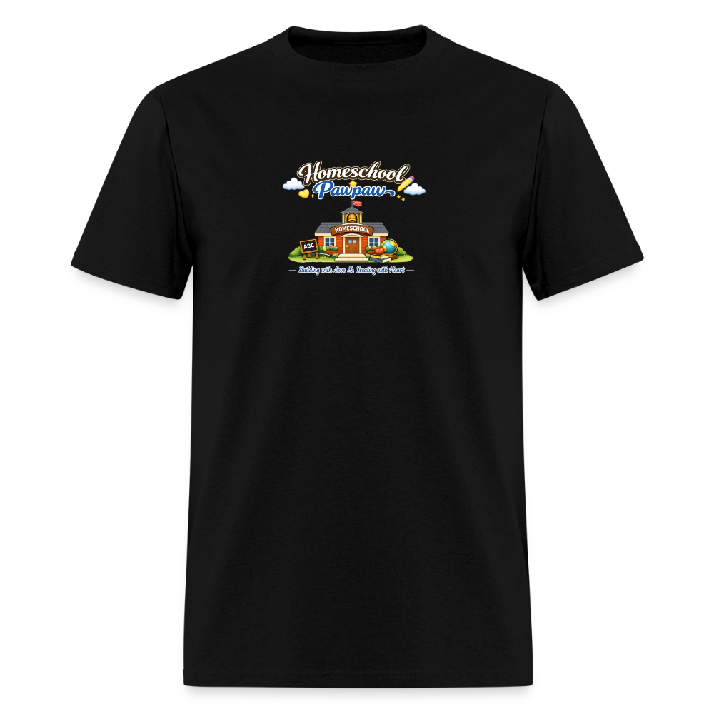 Homeschool Pawpaw | Men's T-Shirt | GILDAN 5000 - black