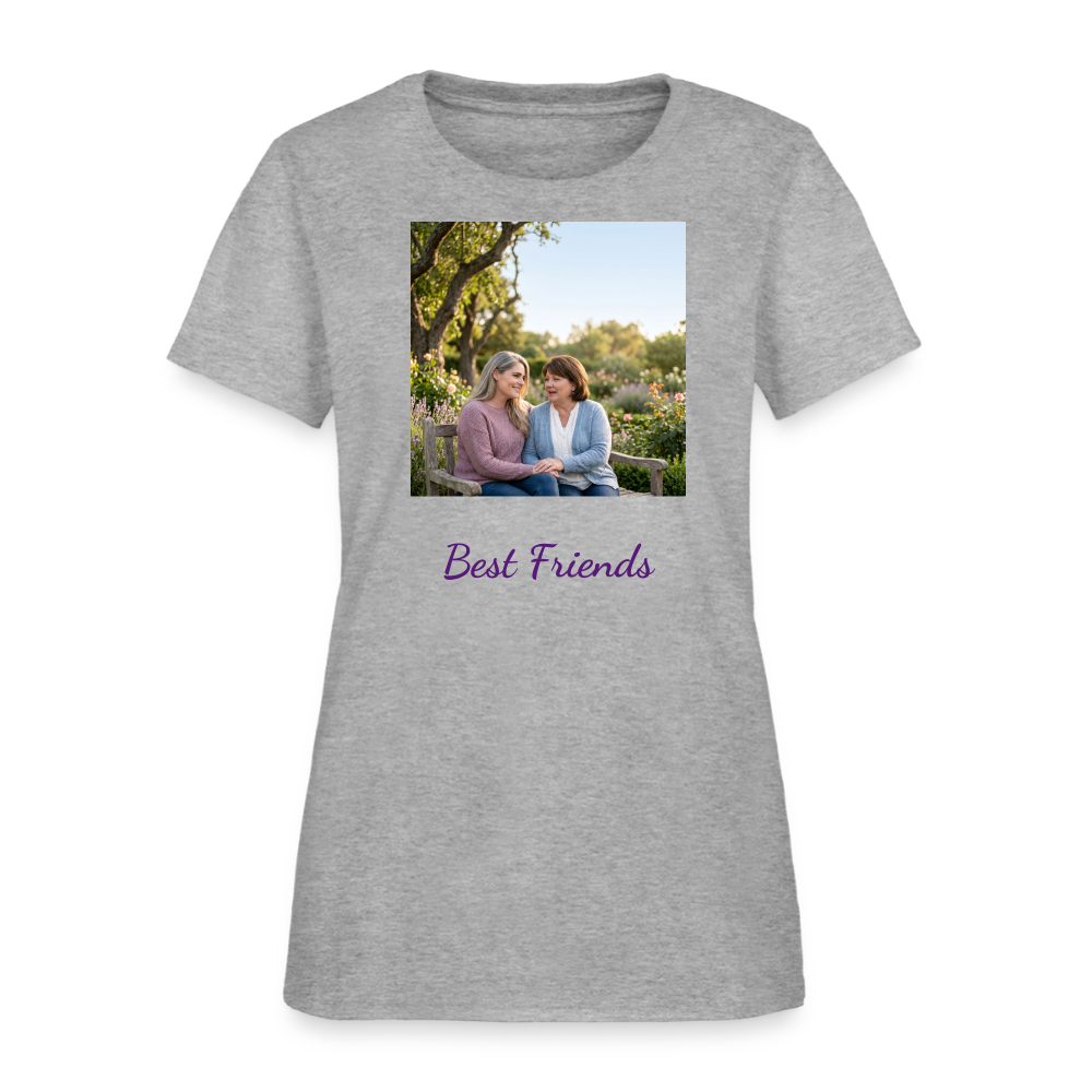 Best Friends | Women's T-Shirt - heather gray