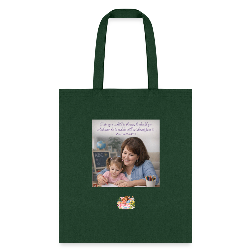 Homeschool Mawmaw |Tote Bag - forest green