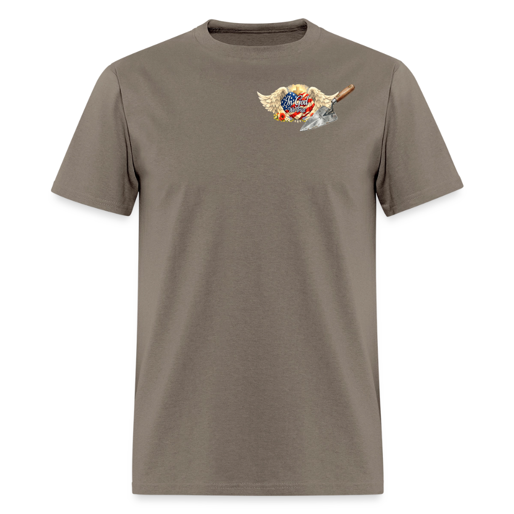 "Building the Future" | Masonry & Bricklayer Men's T-Shirt - safari