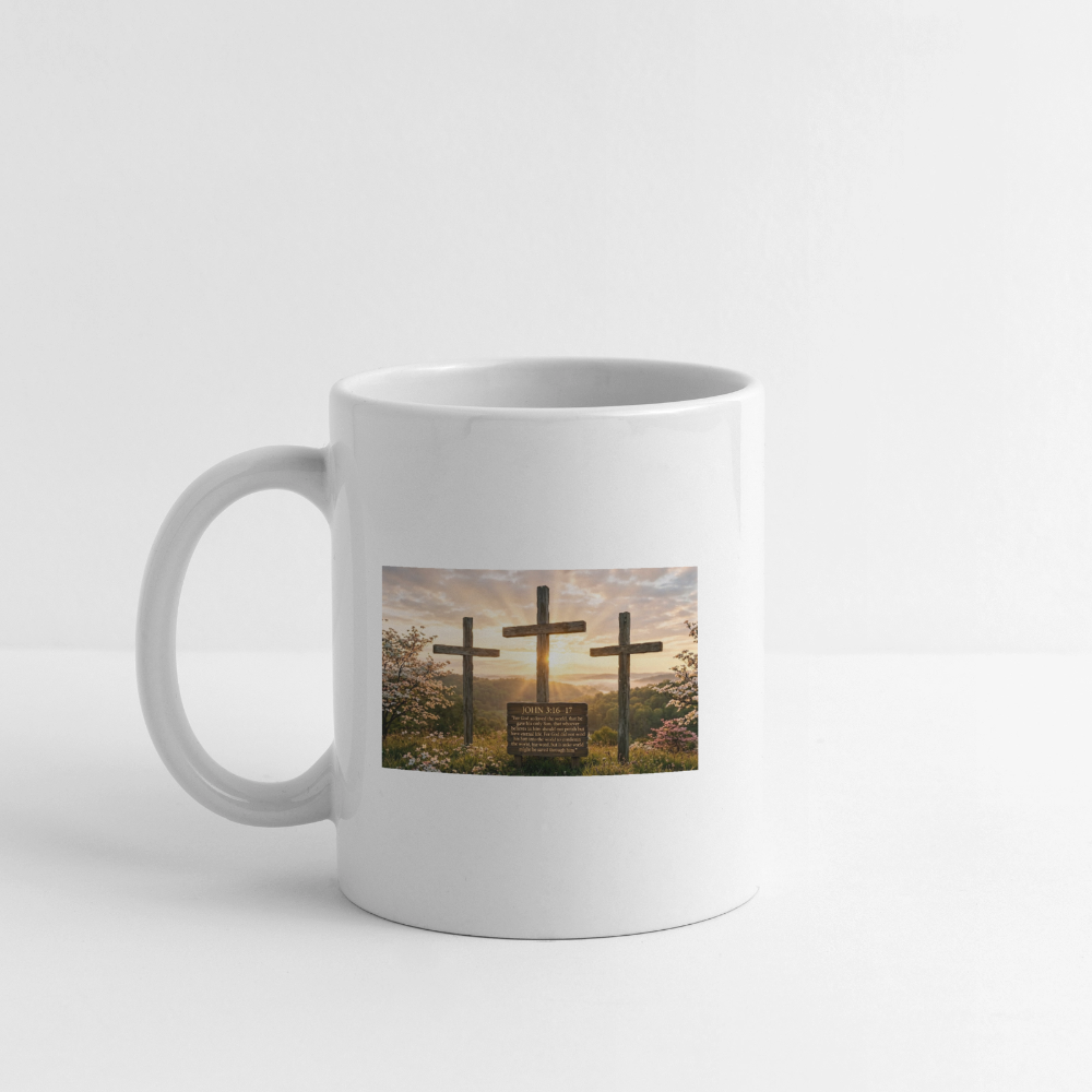 Death Could Not Hold My Lord. | Coffee/Tea Mug - white