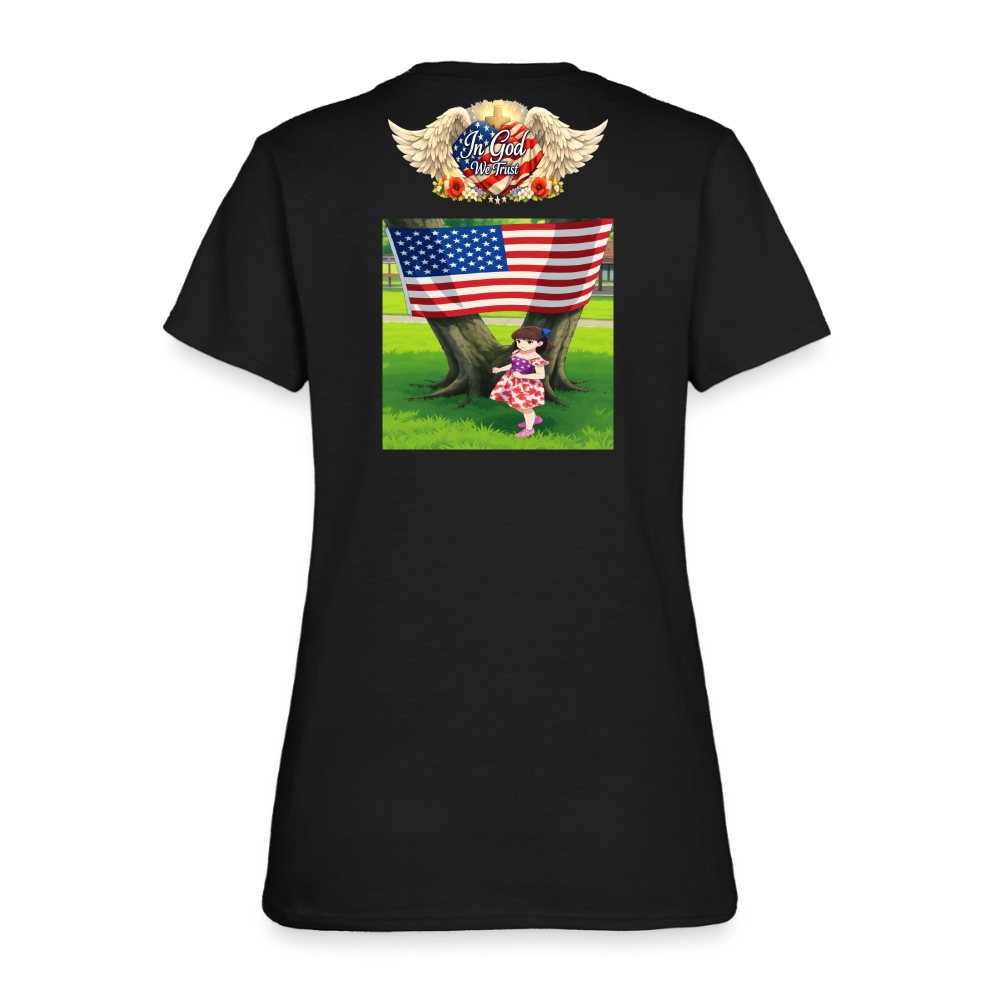 Memorial Day — "Your Sacrifice is Never Forgotten" | Women's T-Shirt - black