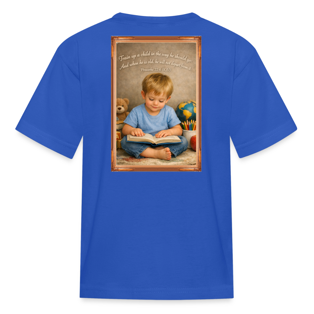 Homeschool Grandson | Boys' T-Shirt - royal blue