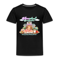 Homeschool Granddaughter | Girls' T-Shirt - black
