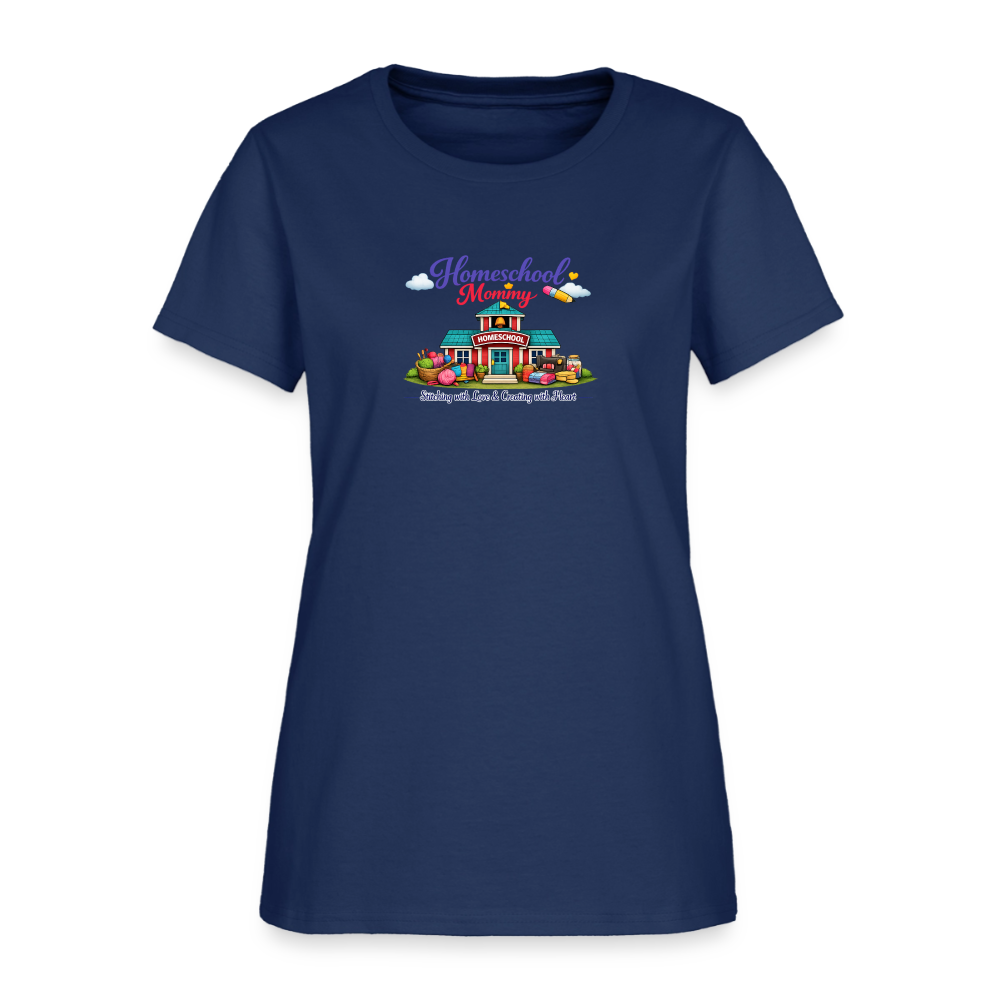 Homeschool Mommy | Women's T-Shirt -  blue dusk