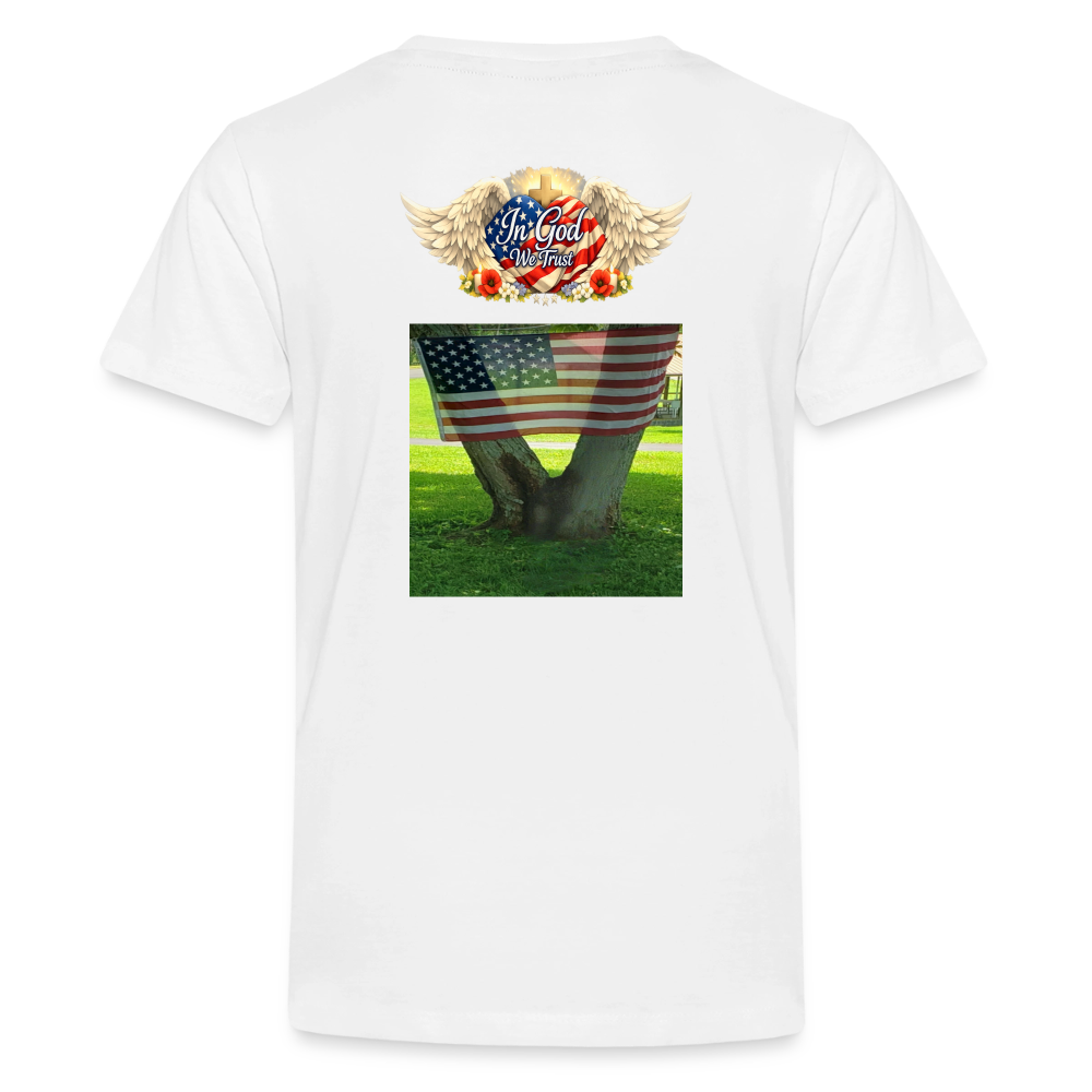 Memorial Day — "Your Sacrifice is Never Forgotten" | Kids' T-Shirt — Classic Edition - white