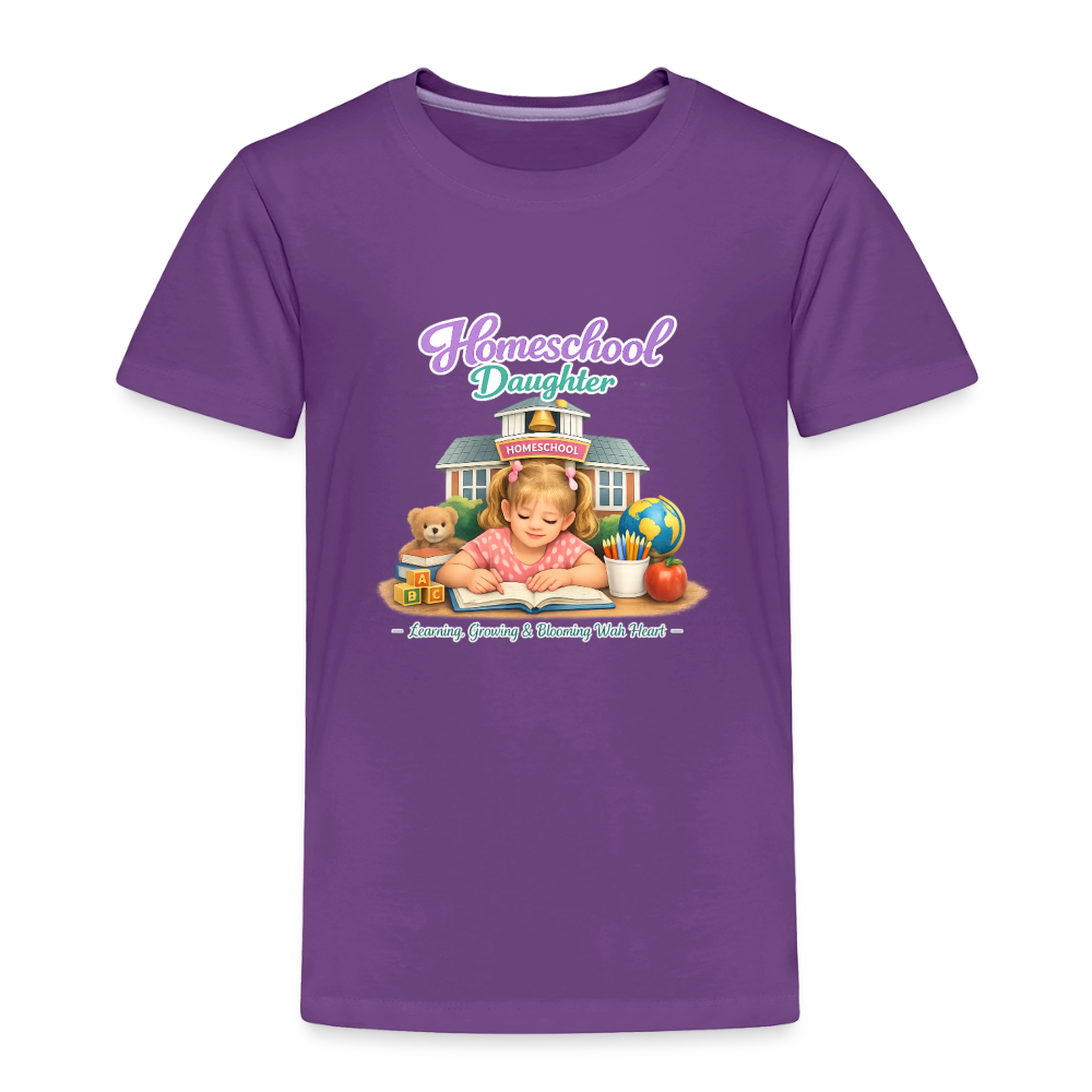 Homeschool Daughter | Girls' T-Shirt - purple