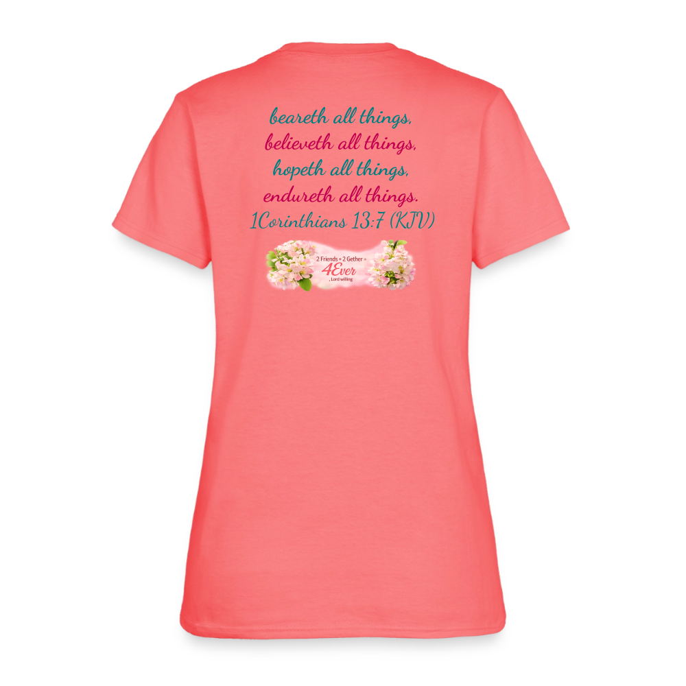 Best Friends | Women's T-Shirt - coral