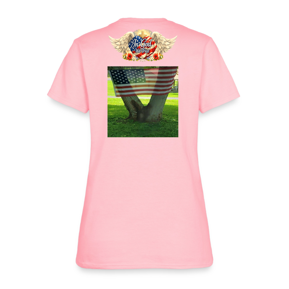 Memorial Day - Your Sacrifice is Never Forgotten | Women's T-Shirt - Classic Edition - pink
