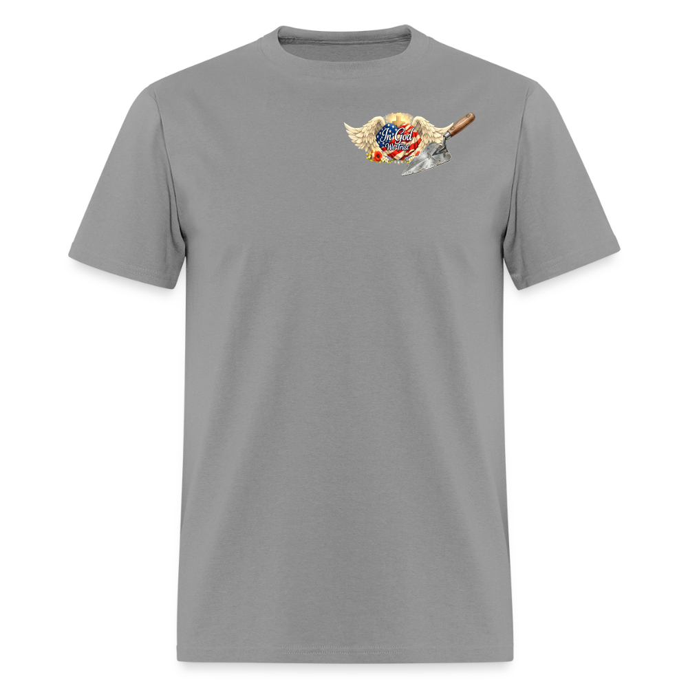 "Building the Future" | Masonry & Bricklayer Men's T-Shirt - rock