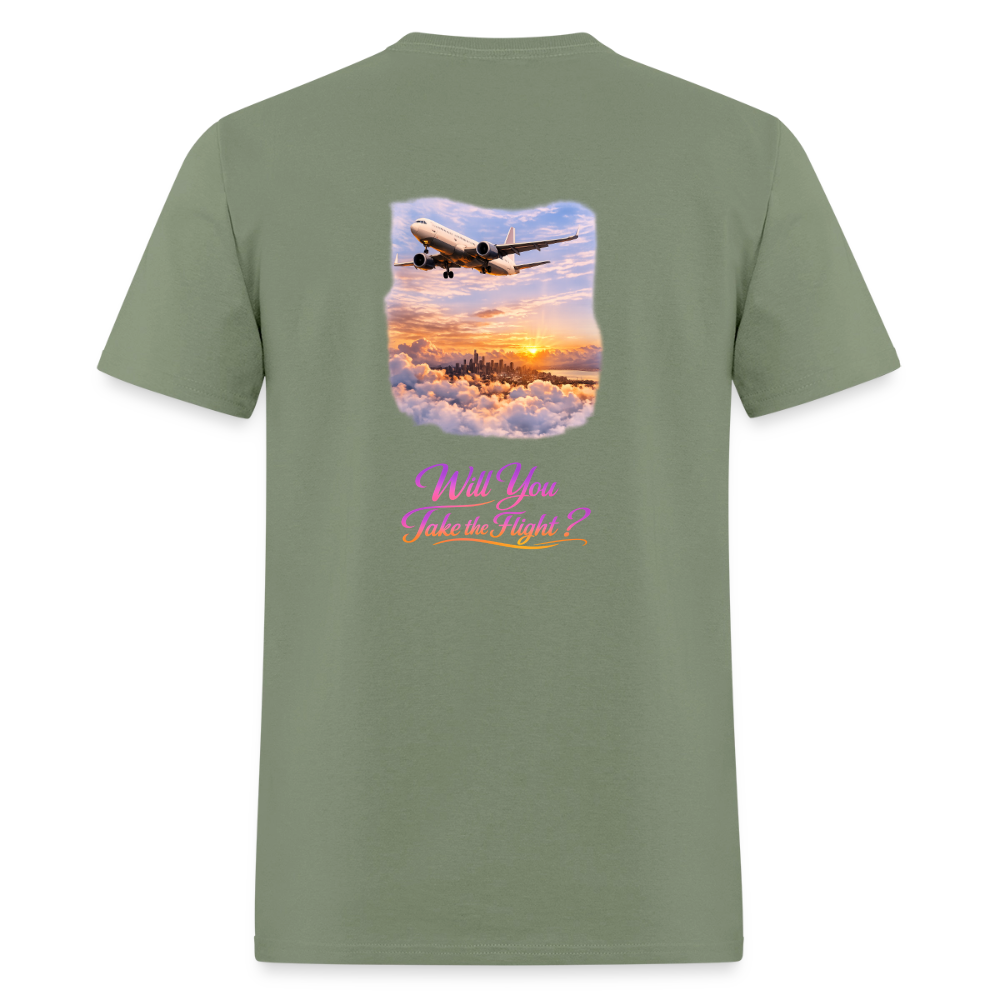 Jesus Paid the Fair | Men's T-Shirt | GILDAN 5000 - military green
