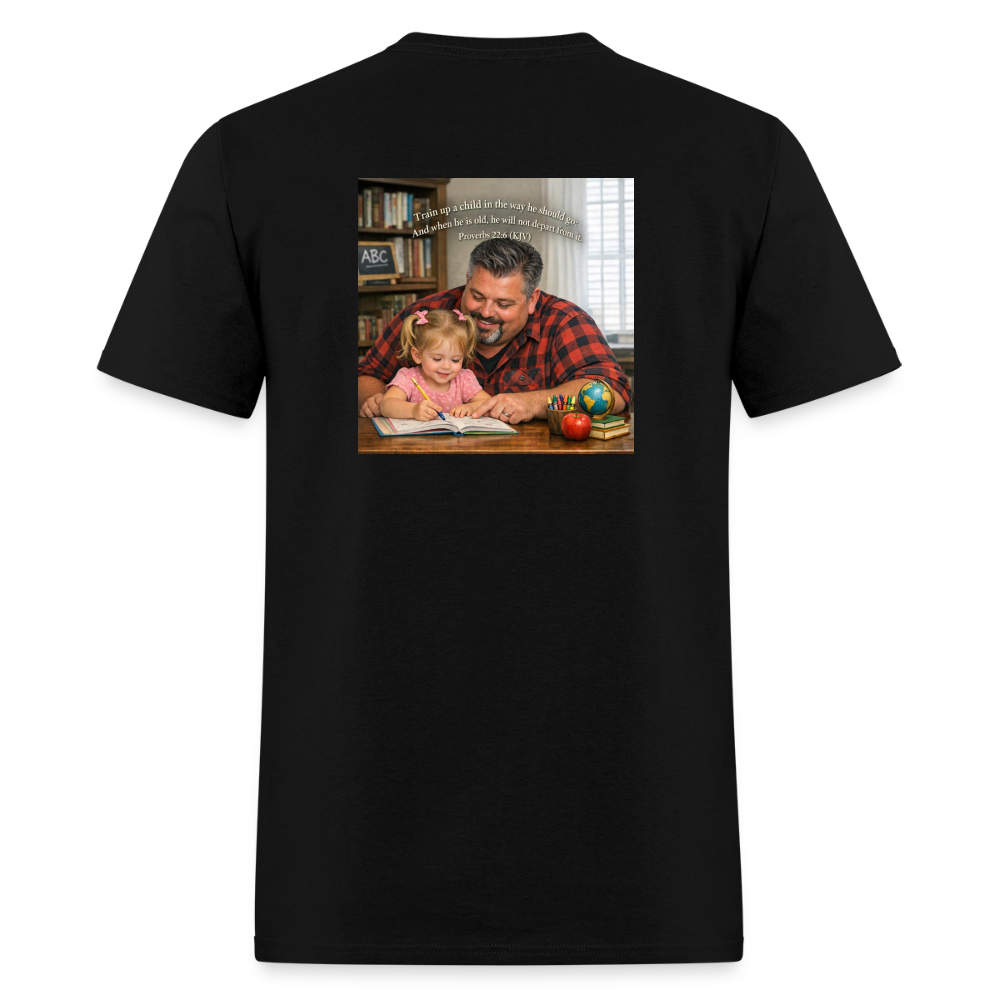 Homeschool Pawpaw | Men's T-Shirt | GILDAN 5000 - black