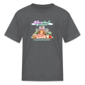 Homeschool Granddaughter | Girls' T-Shirt - charcoal