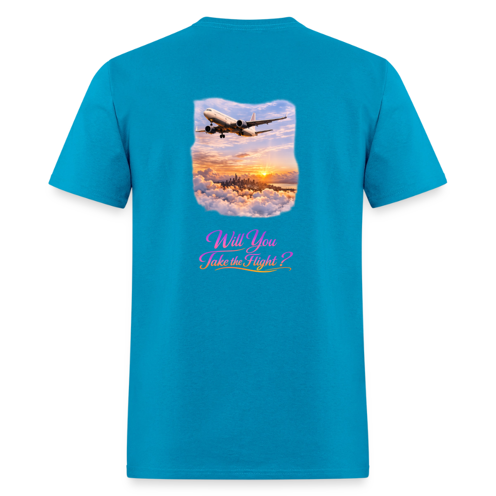 Jesus Paid the Fair | Men's T-Shirt | GILDAN 5000 - turquoise
