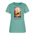 The Grave Could Not Hold Our Lord | Women's T-Shirt - aquatic