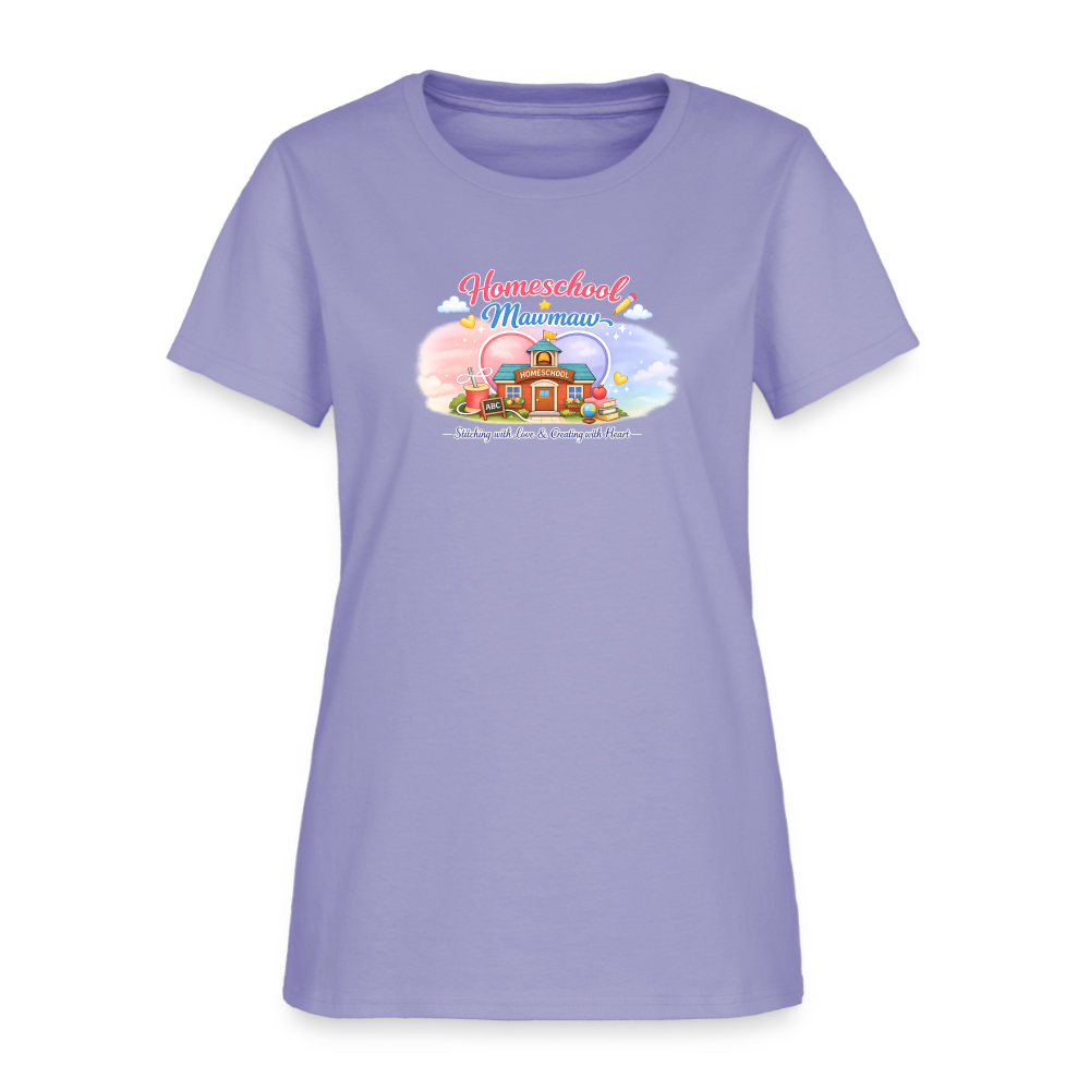 Homeschool Mawmaw | Women's T-Shirt - lavender