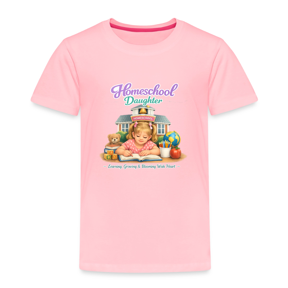 Homeschool Daughter | Girls' T-Shirt - pink