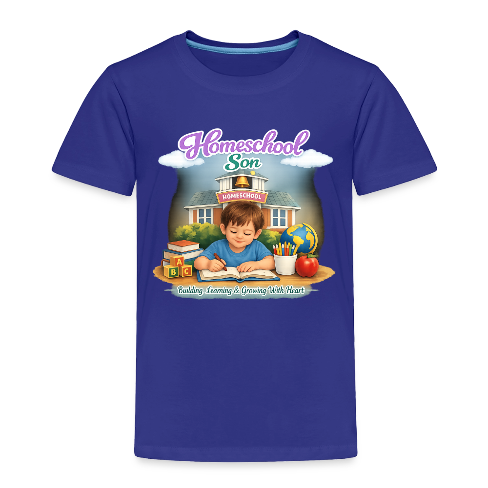 Homeschool Son | Boys' T-Shirt - royal blue