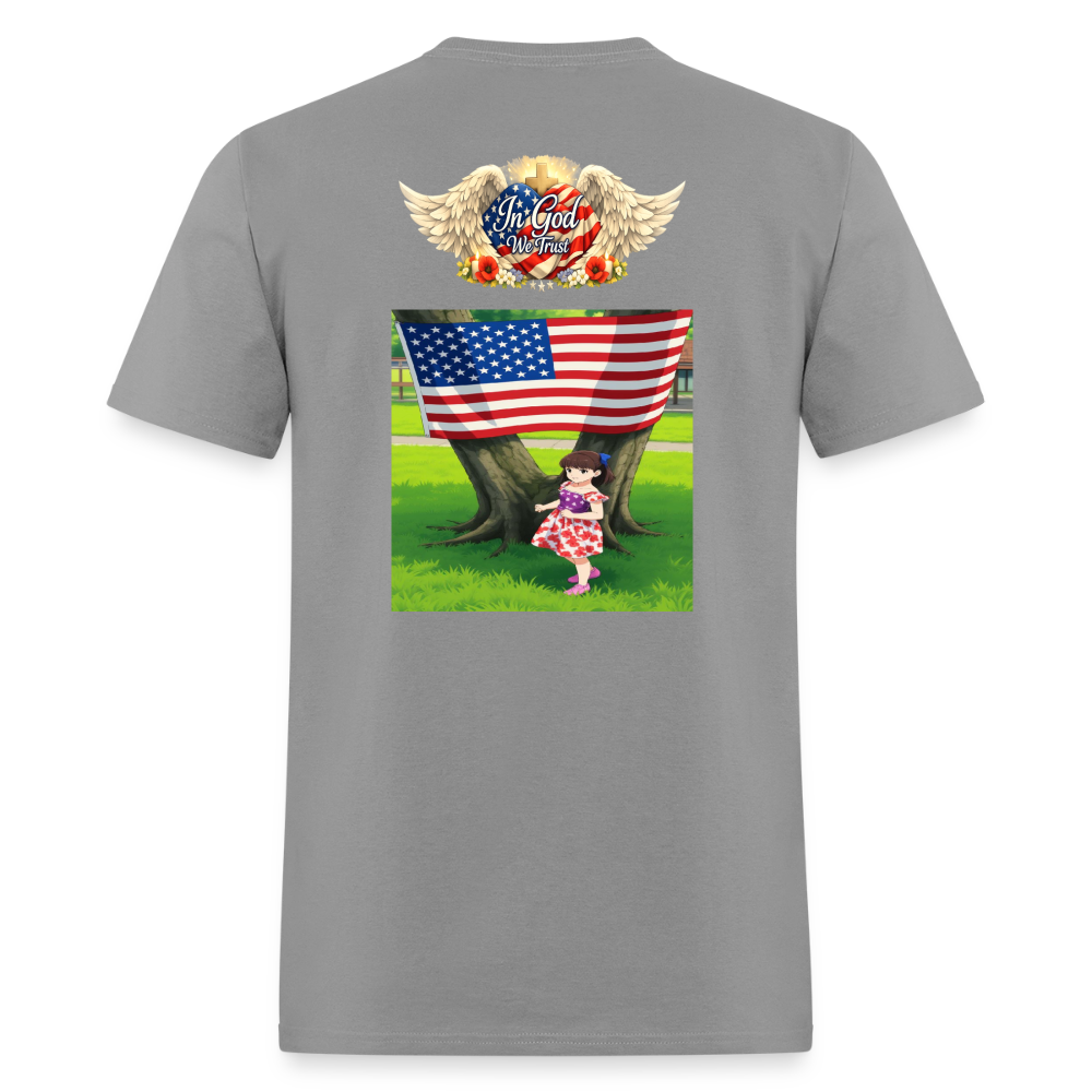Memorial Day — "Your Sacrifice is Never Forgotten" T-Shirt | Men's T-Shirt | GILDAN 5000 - rock